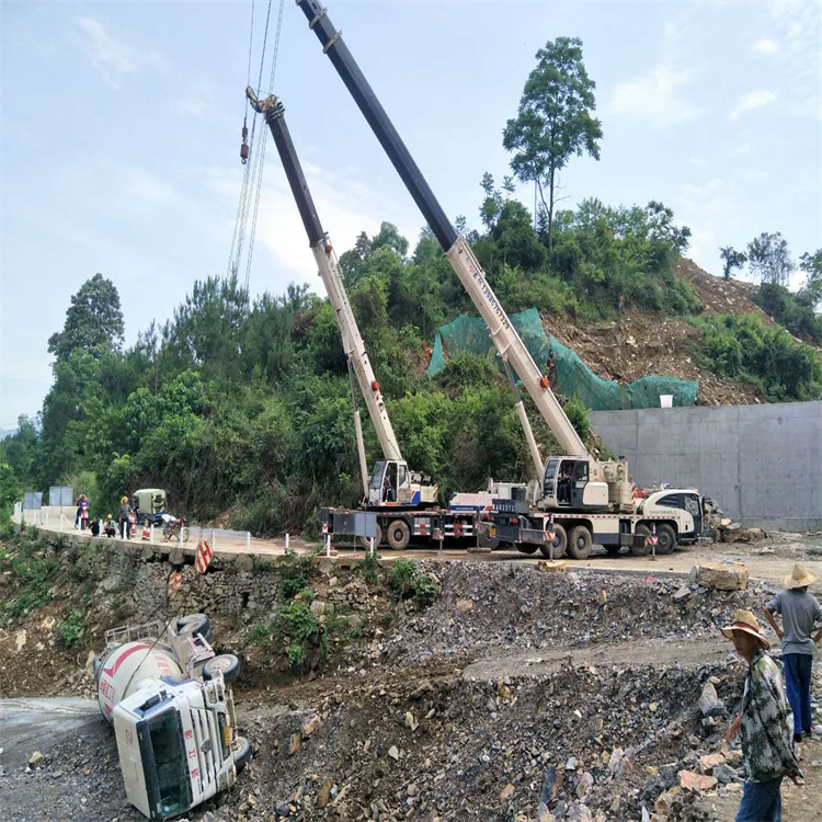 鹰潭鹰潭24小时应急道路救援吊装吊装现场实拍